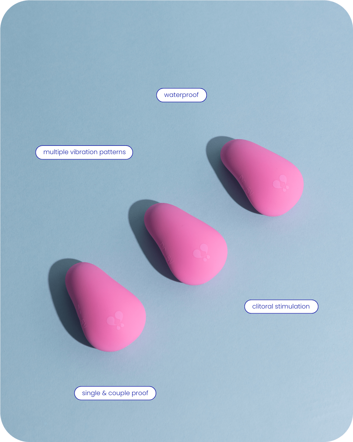 pebble - flexible clitoral vibrator - Fannie