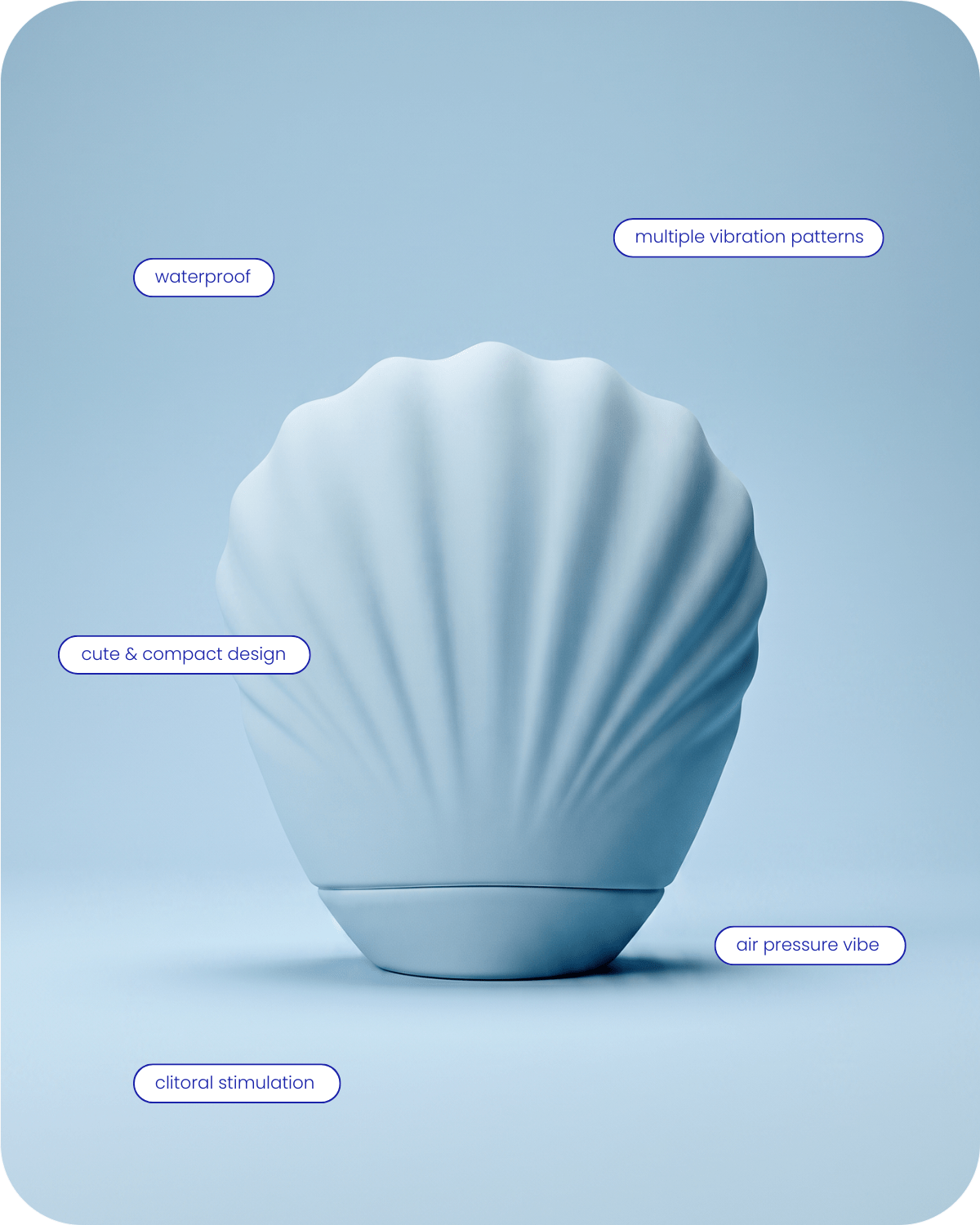 shell - suction vibrator - Fannie